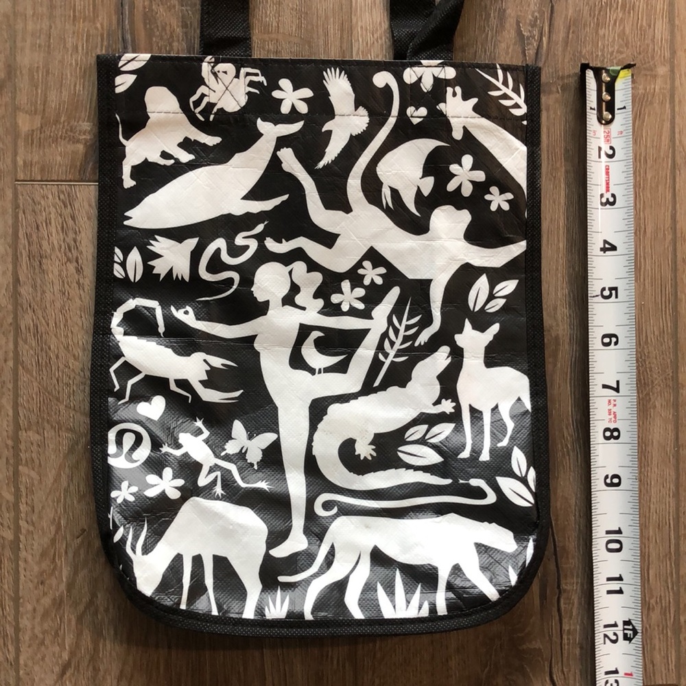NEW! - LULULEMON Yoga YAMAS/NIYAMAS Reusable Shopping Bag Tote - Picture 8 of 10